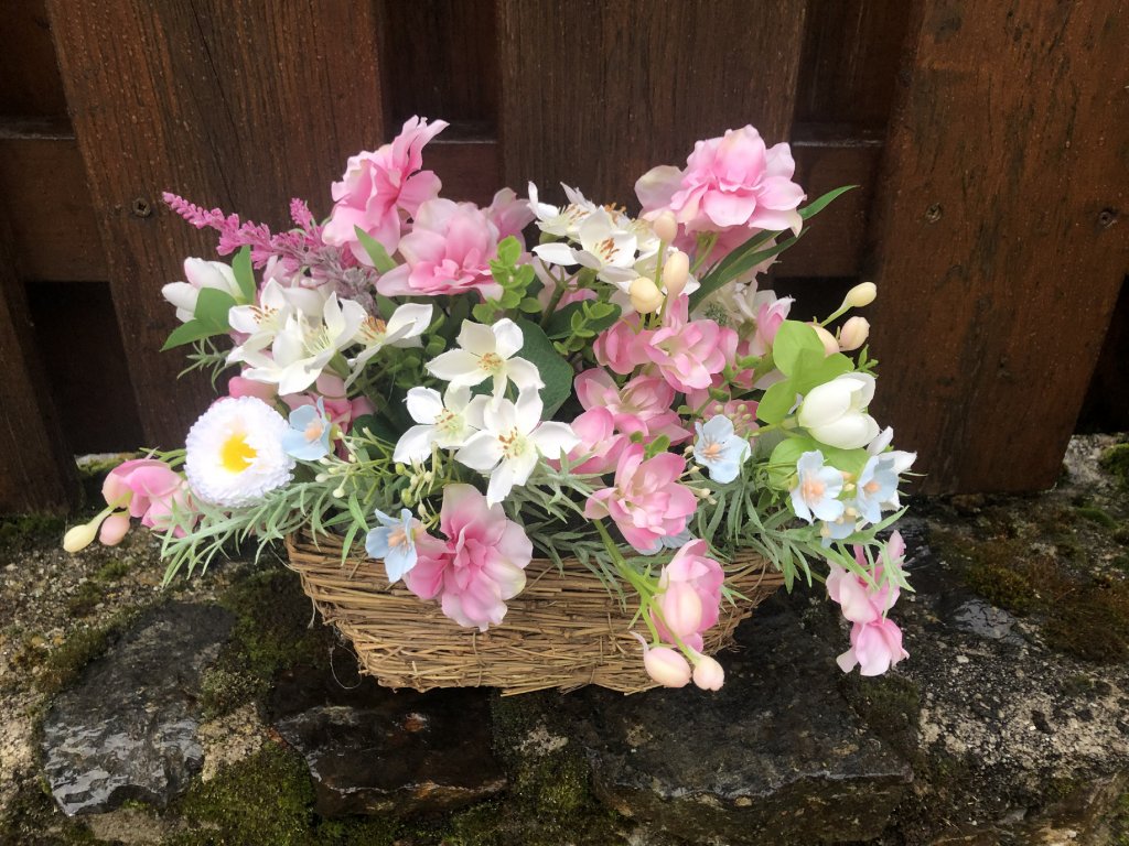 Letní dekorace růžová